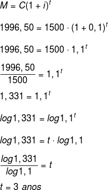 JUROS COMPOSTOS \Prof Gis - Cálculo I