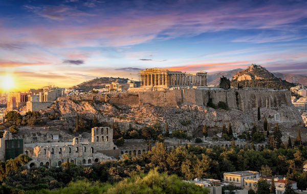 A cidade de Atenas foi um dos grandes modelos de pólis que existiram na Grécia Antiga.