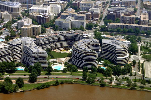 Sede do Partido Democrata, onde ocorreu o Escândalo Watergate.