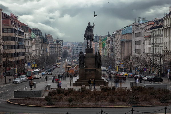 Praga, capital da União Soviética, onde aconteceu, em 1968, a primavera que tentou resistir aos mandos soviéticos.[1]