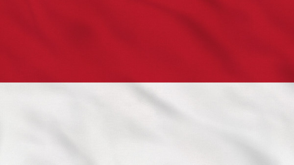 Bandeira da Indonésia.
