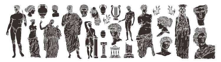 Símbolos e elementos da cultura grega