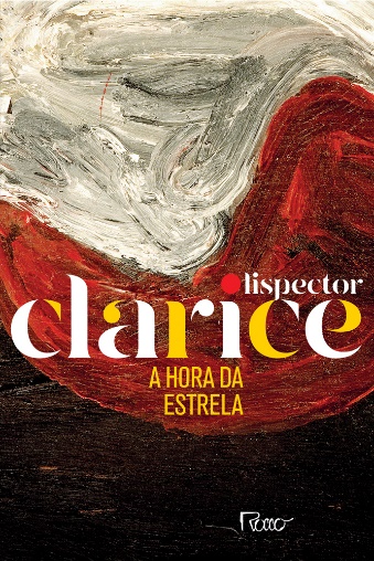 Capa do livro “A hora da estrela”, de Clarice Lispector, publicado pela editora Rocco. [1]