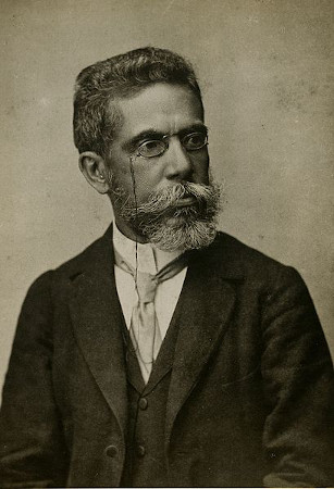Retrato de Machado de Assis aos 57 anos.