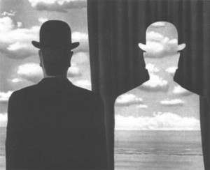 Decalcomania, René Magritte.