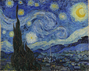 Noite estrelada, Van Gogh.