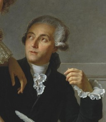 Retrato de Antoine Lavoisier, por Jacques-Louis David