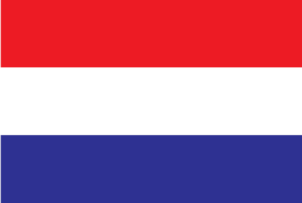 Bandeira da Holanda (Países Baixos).