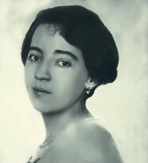 Retrato da pintora Anita Malfatti, um dos artistas que participaram da Semana de Arte Moderna de 1922.