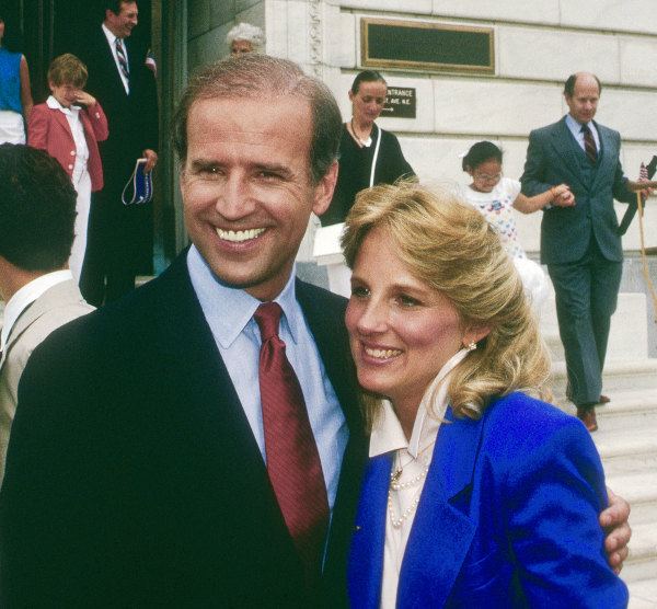 Joe e Jill Biden em 1987.[2]