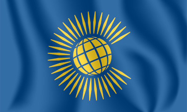 Bandeira da Commonwealth, organização composta por 56 nações.