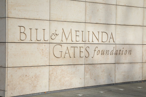 Fachada da Fundação Bill & Melinda Gates, uma das maiores organizações filantrópicas do mundo.