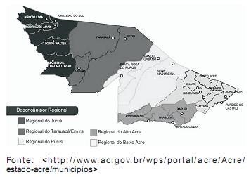 Mapa do Acre