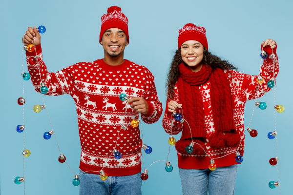 Suéter, um dos principais símbolos de Natal.