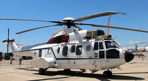 Helicóptero da Força Aérea Brasileira.