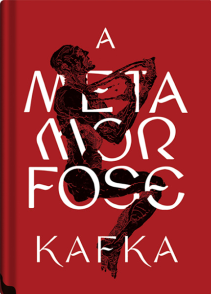 Capa do livro A metamorfose, de Franz Kafka, publicado pela editora Antofágica.[1]