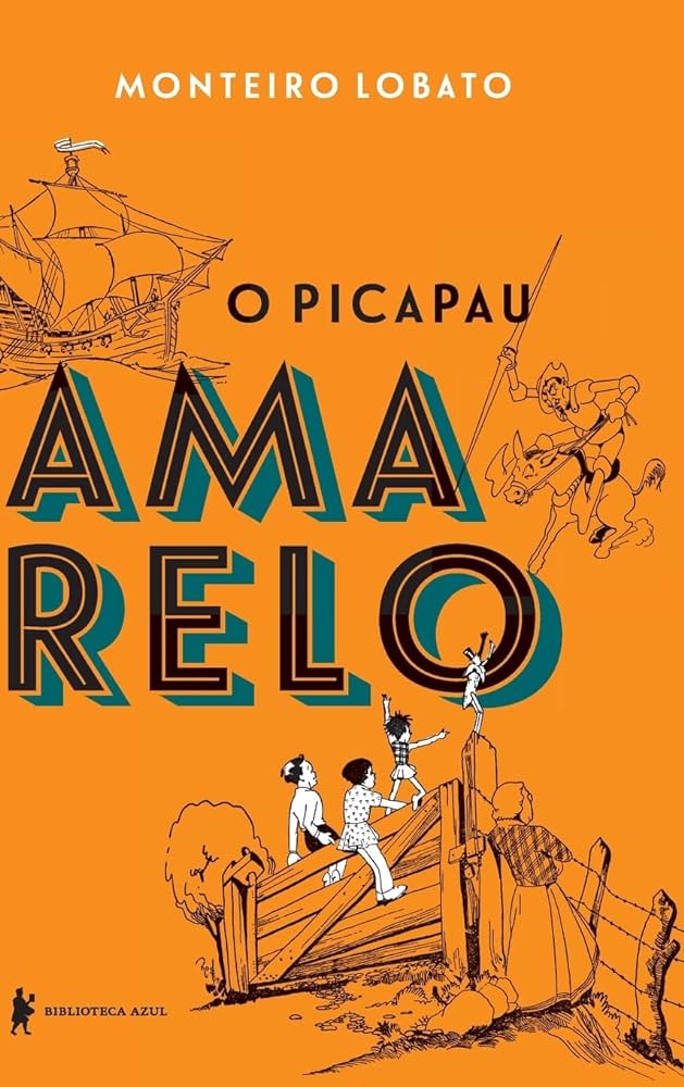 Capa do livro O Picapau Amarelo