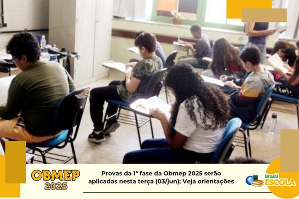 Candidato em dia de provas da Obmep