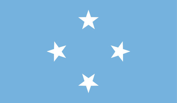 Bandeira da Micronésia. [imagen_principal]