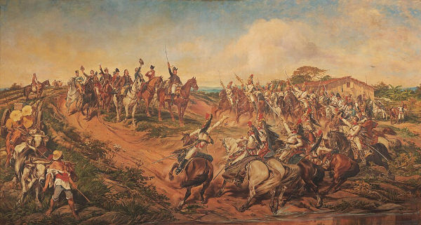 Quadro de Pedro Américo que retrata o “Grito do Ipiranga”. [imagem_principal]