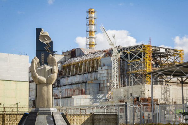 Região onde ocorreu o acidente nuclear de Chernobyl, acidente que foi pior do que o acidente nuclear de Fukushima.