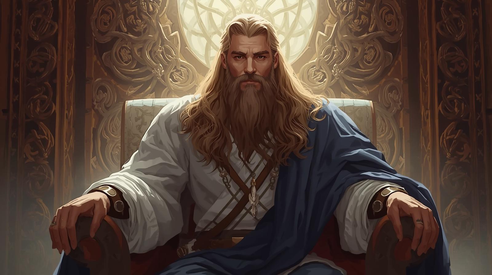 Deus nórdico Forseti.