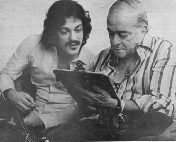 Toquinho e Vinicius de Moraes, que formaram uma grande parceria musical.