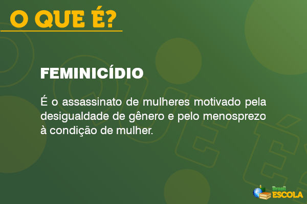 Imagem explicando o que é feminicídio. [imagem_principal]