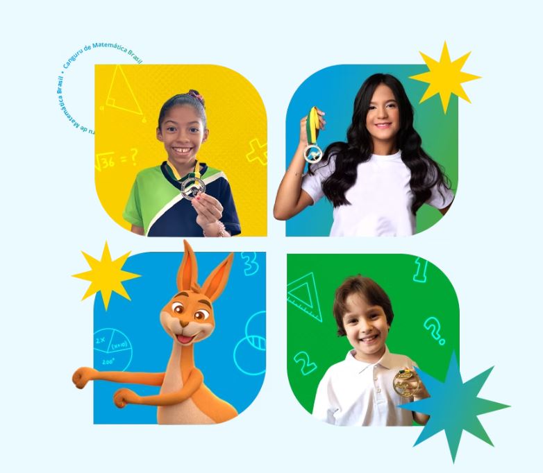 Medalhas da Olimíada Canguru de Matemática