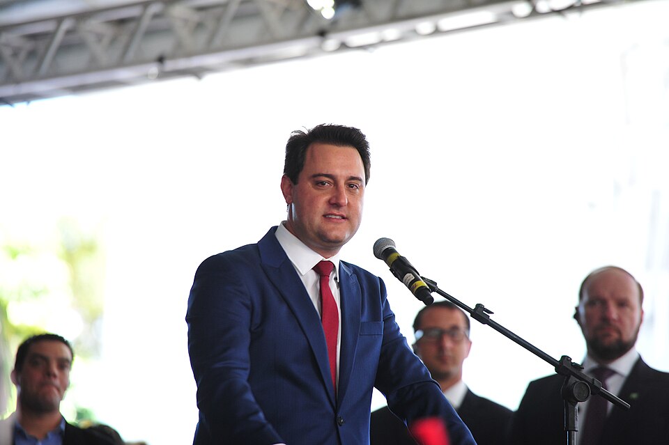 Ratinho Júnior, um dos candidatos a presidente 2026.