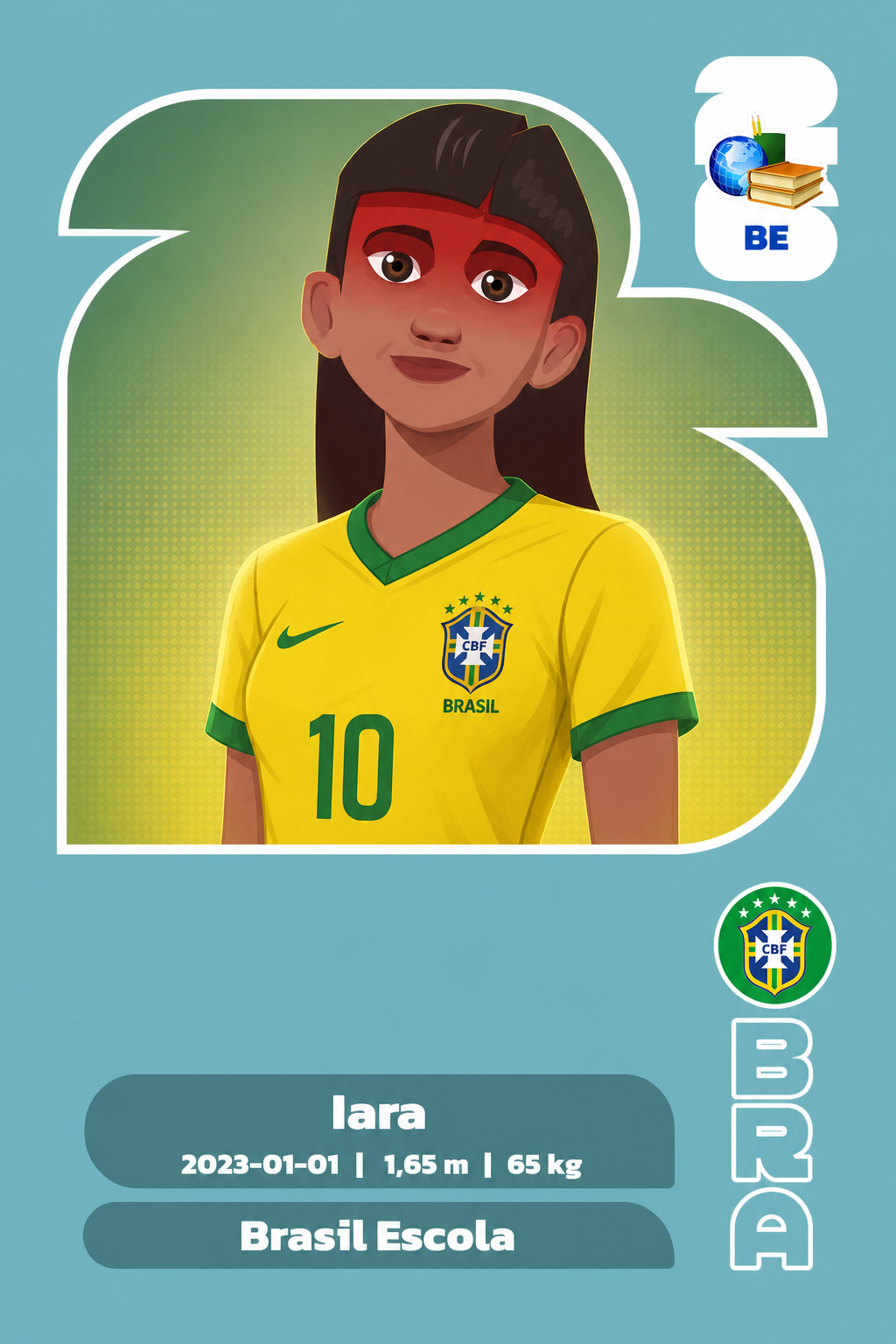 Figurinha da Iara da Copa do Mundo 2026