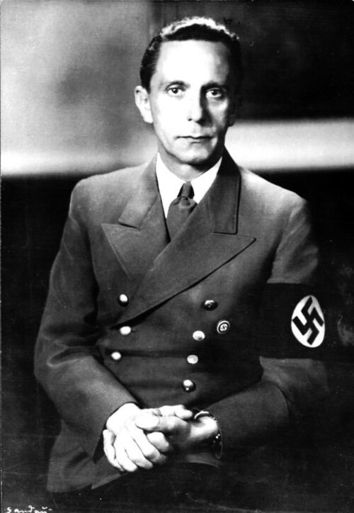 Registro fotográfico de Joseph Goebbels.|5|