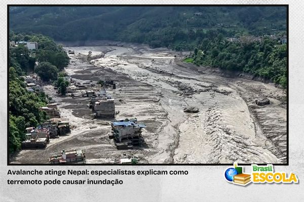 Avalanche e inundação no Nepal