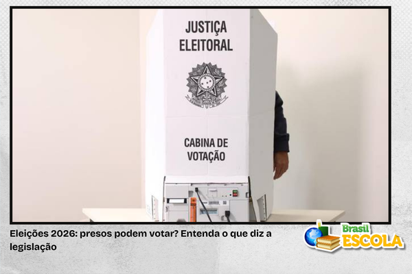 Foto de pessoa na urna eletrônica.