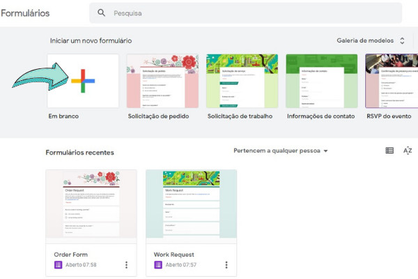 Como criar teste e prova online no Google Forms