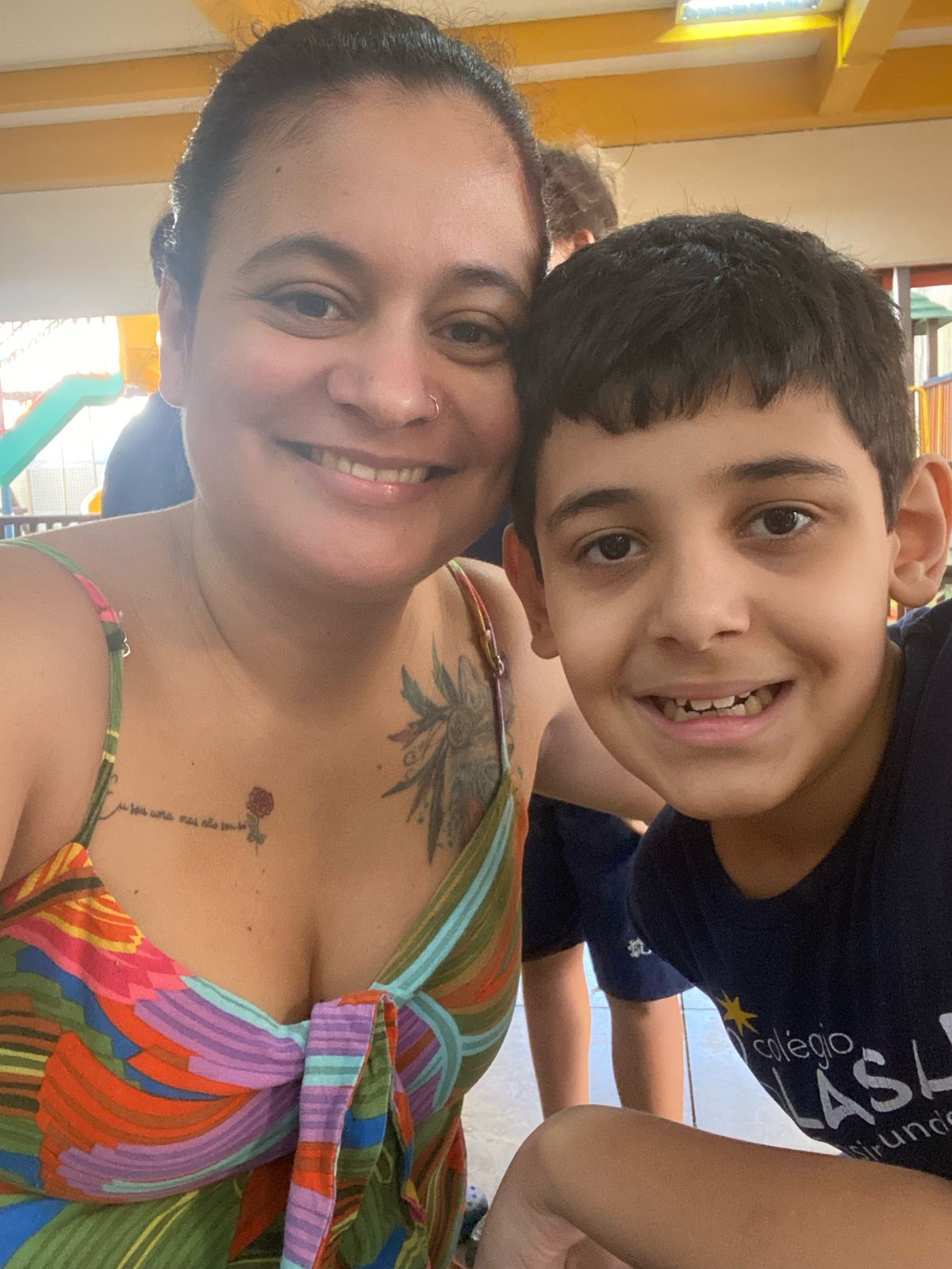 Nayana Moreira, mãe do Arthur