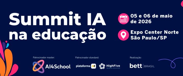 Banner do placo Summit de IA da Bett Brasil