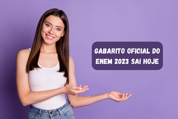 Cadernos de provas do Enem, texto Provas e gabarito do Enem 2023