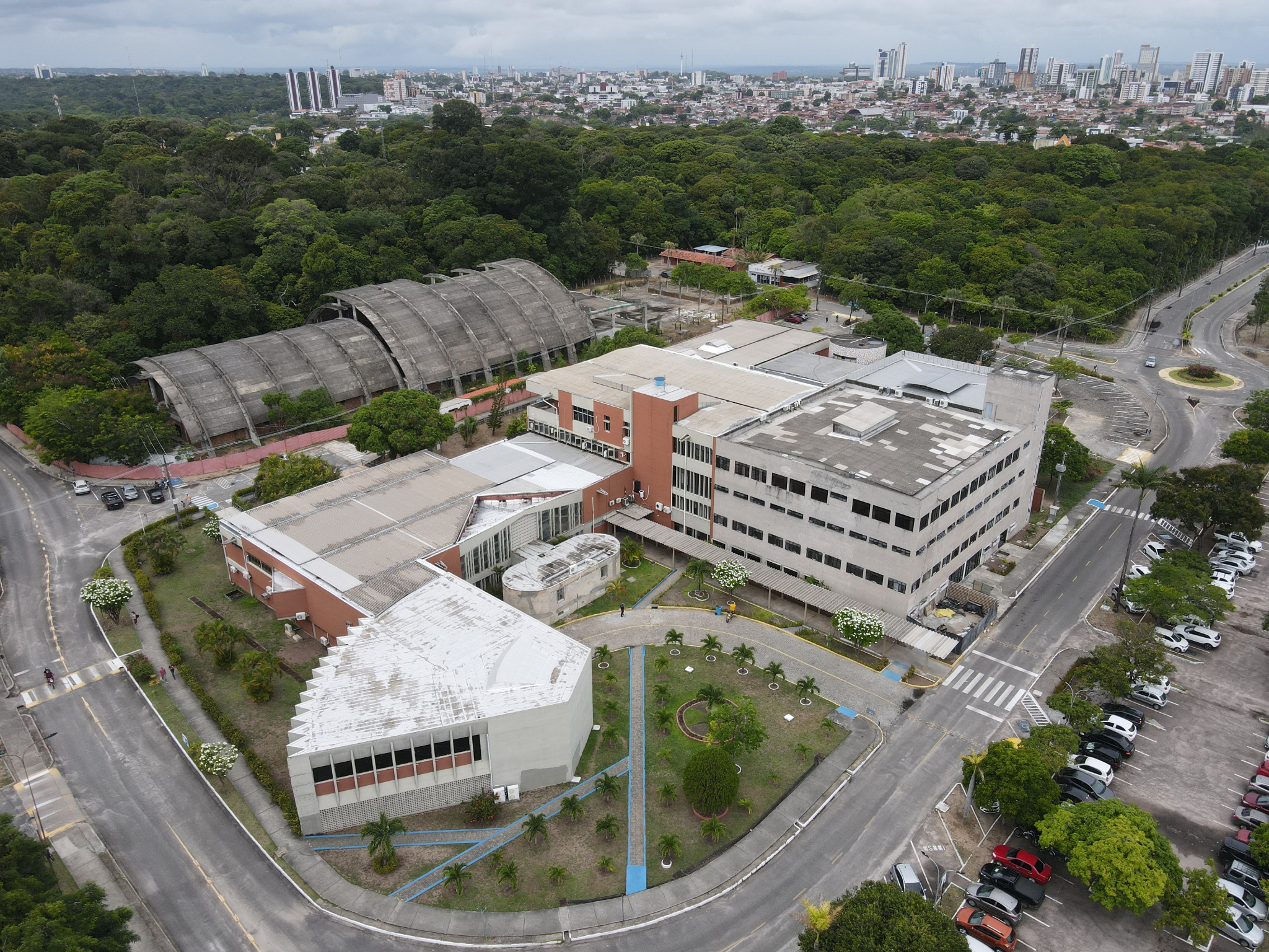 Vista aérea do campus da UFPB
