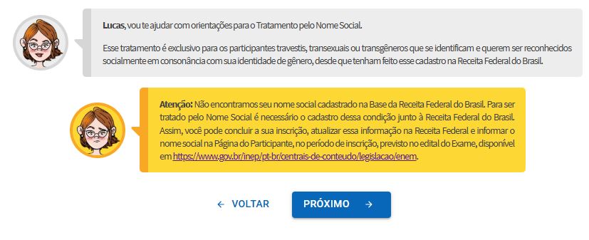 Inscrição Enem 2025