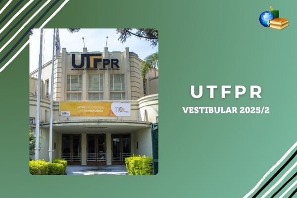 Campus da UFPB com fundo azul escuro. Texto na imagem: UFPB via Enem vestibular EaD 2025/2.