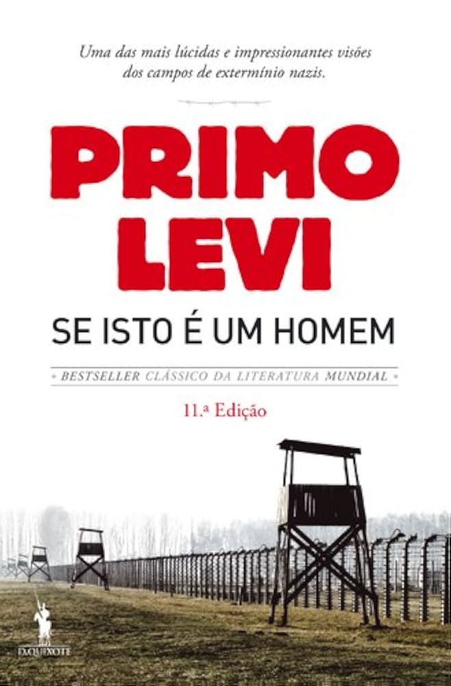 Capa do livro É isto um Homem