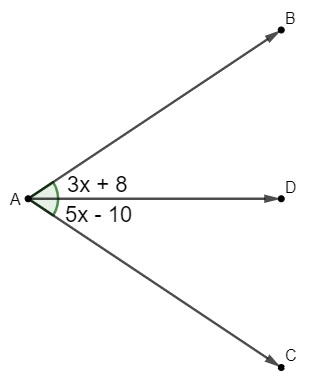 Exercícios de Ângulos Complementares, Suplementares e