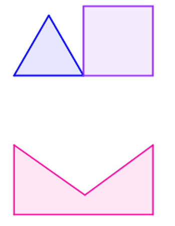 Exemplos de polígonos