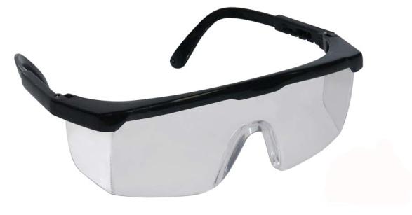 óculos de segurança para proteção com lente incolor