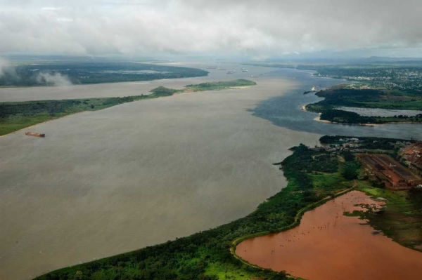Rio Orinoco, principal rio da Venezuela