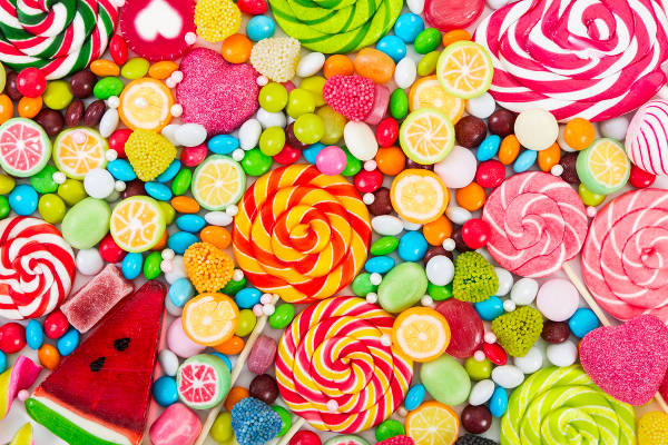  Nos primeiros anos das crianças, não é recomendado oferecer doces.