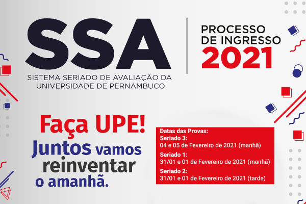 Concorrência Do Ssa 2021 Da Upe Está Liberada Brasil Escola 7960