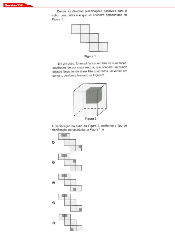 Cubo - Matemática Enem