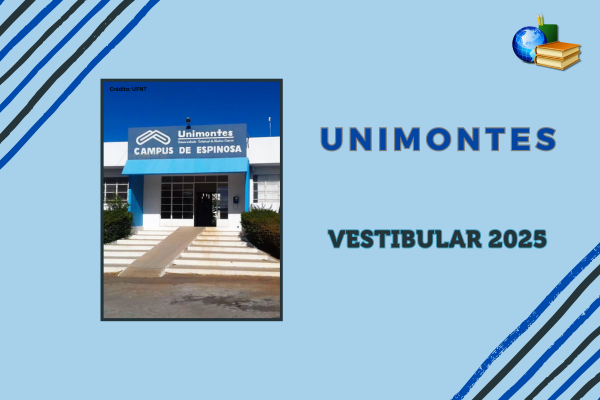 Fundo azul, listras branco e preto, foto do campus da UFVJM, texto UFVJM Sasi 2024